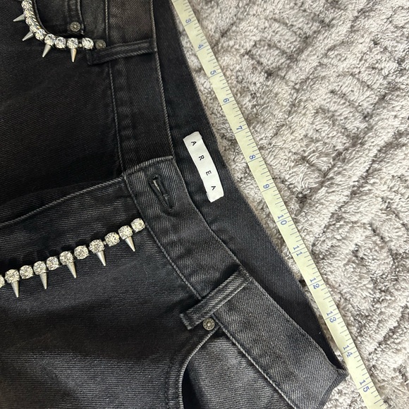 AREA Denim Shorts - Picture 4 of 5